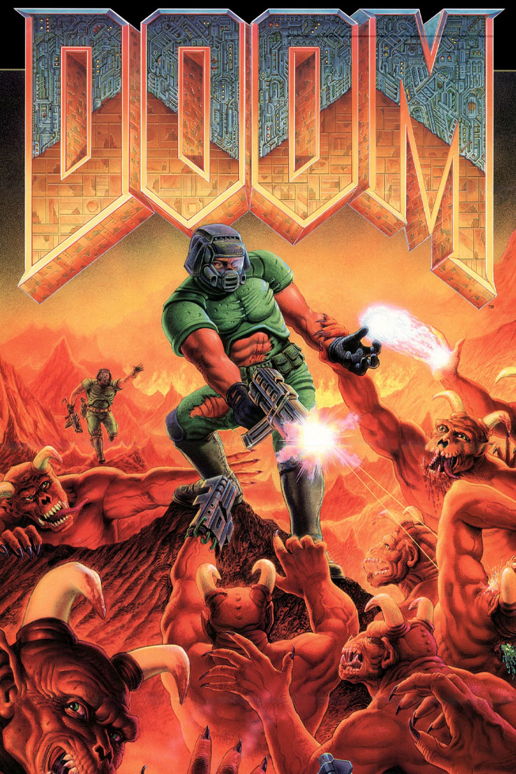 Capa do jogo Doom