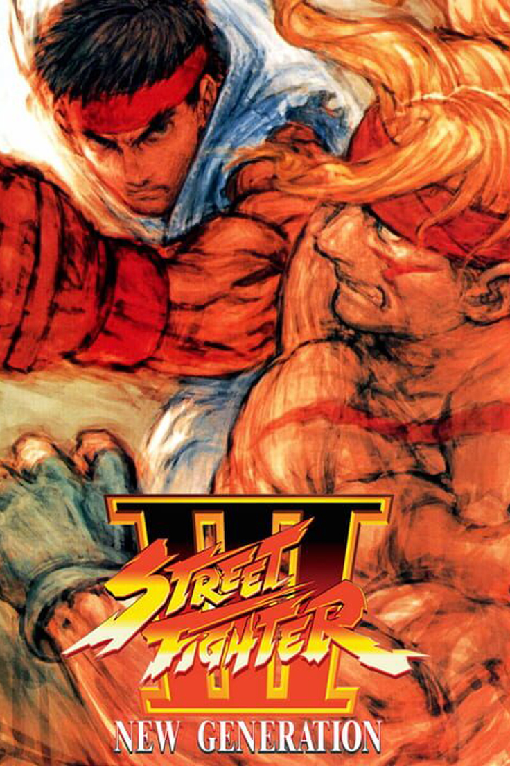 Capa do jogo Street Fighters New Generation